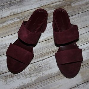 Mansur Gavriel 40mm Double Strap Slide Sandals 37